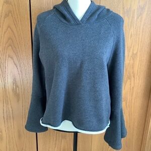 Melrose and Market Gray Hoodie Sweatshirt Sz-M